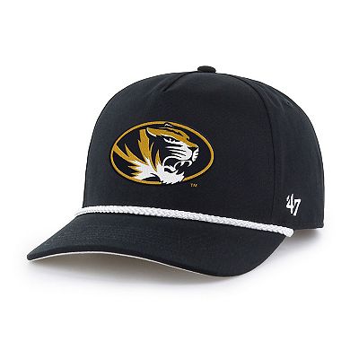 Men's '47 Black Missouri Tigers Rope Hitch Adjustable Hat