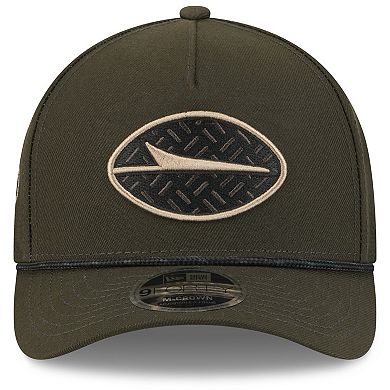 Men's New Era Gotham Green New York Jets 2025 Rivalries Collection Sideline A-Frame 9FORTY Adjustable Hat