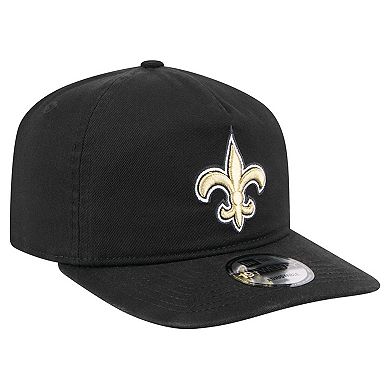 Men's New Era Black New Orleans Saints Team 19TWENTY Adjustable Hat