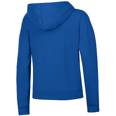 Women's Champion Royal New York Giants Powerblend Hoodie