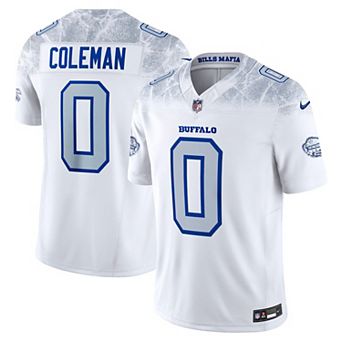 Men's Nike Keon Coleman White Buffalo Bills 2025 Rivalries Collection Limited Jersey