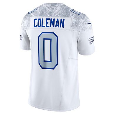 Men's Nike Keon Coleman White Buffalo Bills 2025 Rivalries Collection Limited Jersey