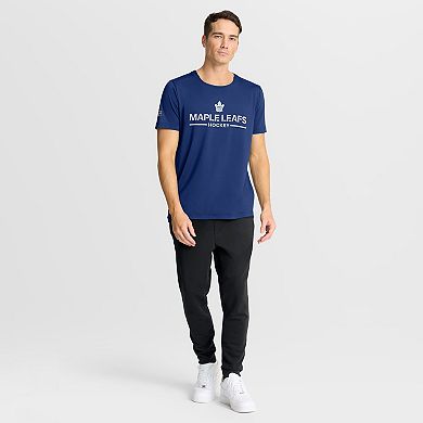 Men's Fanatics Blue Toronto Maple Leafs Authentic Pro Rink Tech T-Shirt