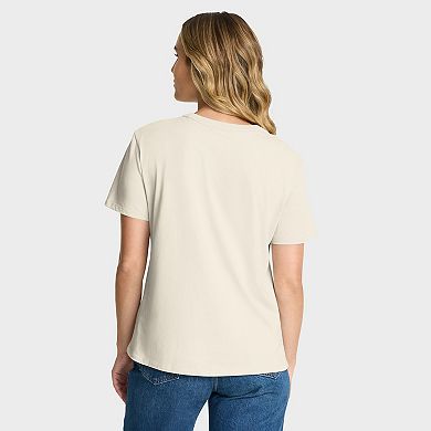 Women's Fanatics Cream Philadelphia Eagles Dove Legacy T-Shirt
