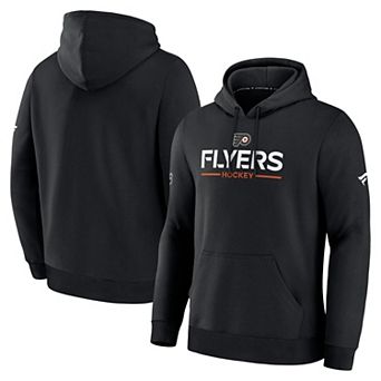 Men's Fanatics Black Philadelphia Flyers Authentic Pro Primary Hoodie