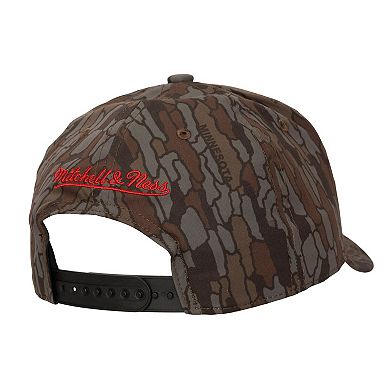 Men's Mitchell & Ness Camo Minnesota Wild Hidden Camo Pro Crown Adjustable Hat
