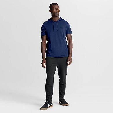 Men's Fanatics Navy Toronto Maple Leafs Authentic Pro Road Short Sleeve Hoodie