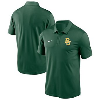Men's Nike Green Baylor Bears Victory Solid Performance Polo