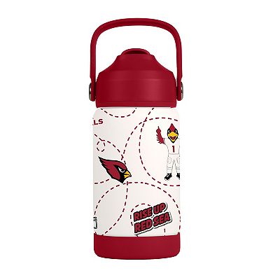 Logo Brands Arizona Cardinals 12oz. Mascot Bottle