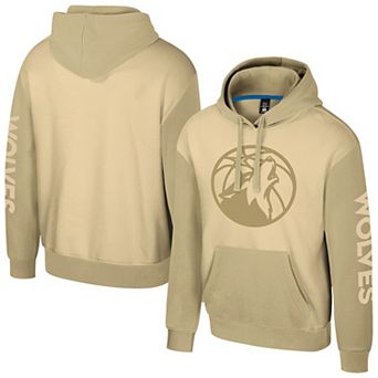Unisex Stadium Essentials Cream Minnesota Timberwolves Rafters Burst Hoodie