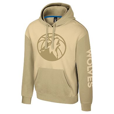 Unisex Stadium Essentials Cream Minnesota Timberwolves Rafters Burst Hoodie