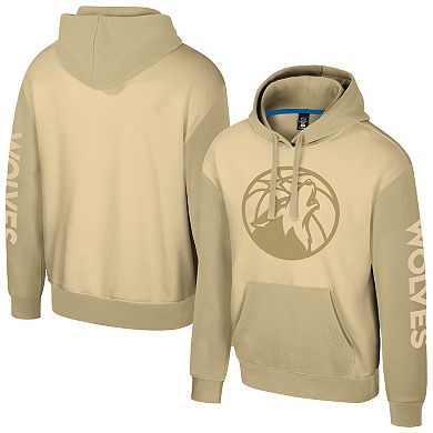 Unisex Stadium Essentials Cream Minnesota Timberwolves Rafters Burst Hoodie