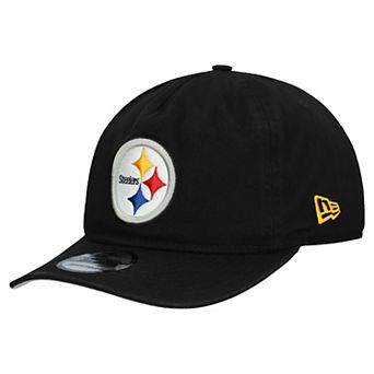 Men's New Era Black Pittsburgh Steelers Team 19TWENTY Adjustable Hat