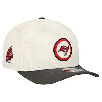Men's New Era Stone Tampa Bay Buccaneers Loyal Corduroy 9SEVENTY Adjustable Hat