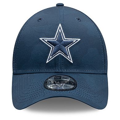 Men's New Era Navy Dallas Cowboys Tonal Camo 39THIRTY Flex Hat