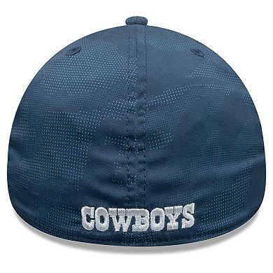 Men's New Era Navy Dallas Cowboys Tonal Camo 39THIRTY Flex Hat
