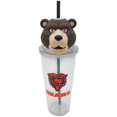 Pegasus Chicago Bears Mascot Lid 24oz. Sipper Cup