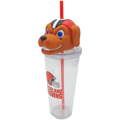 Pegasus Cleveland Browns Mascot Lid 24oz. Sipper Cup