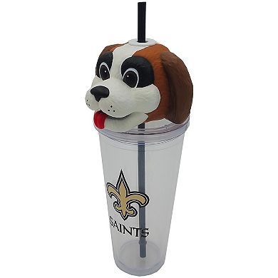 Pegasus New Orleans Saints Mascot Lid 24oz. Sipper Cup