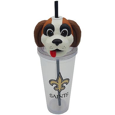 Pegasus New Orleans Saints Mascot Lid 24oz. Sipper Cup