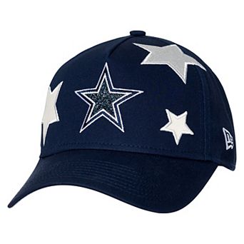 Women's New Era Navy Dallas Cowboys Stardom A-Frame 9FORTY Adjustable Hat