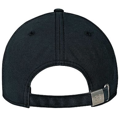 Men's Under Armour Black South Carolina Gamecocks College Essentials Washed Cotton Blend Adjustable Hat