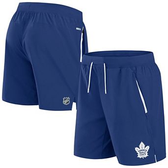 Men's Fanatics Blue Toronto Maple Leafs Authentic Pro Rink Performance Shorts