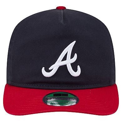 Men's New Era Navy Atlanta Braves Team 19TWENTY Adjustable Hat