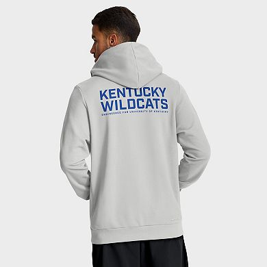Men's Nike Gray Kentucky Wildcats 2025 Sideline Standard Issue Dri-FIT Full-Zip Hoodie