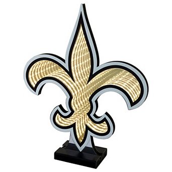 New Orleans Saints LED Infinity Logo Light