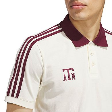 Men's adidas Tan Texas A&M Aggies Throwback Polo