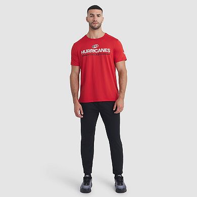 Men's Fanatics Red Carolina Hurricanes Authentic Pro Rink Tech T-Shirt