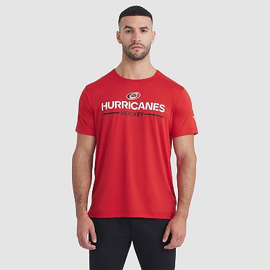 Men's Fanatics Red Carolina Hurricanes Authentic Pro Rink Tech T-Shirt