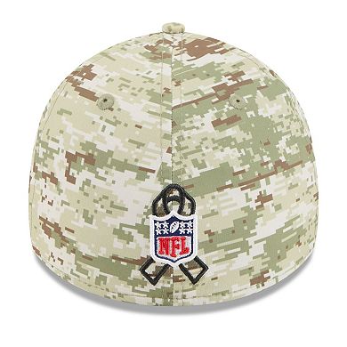 Men's New Era Camo Washington Commanders 2025 Salute to Service 39THIRTY Flex Hat
