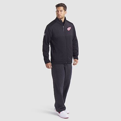 Men's Fanatics Black Detroit Red Wings Authentic Pro Rink Full-Zip Jacket