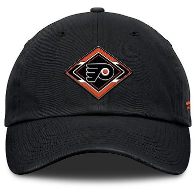 Women's Fanatics Black Philadelphia Flyers Authentic Pro Rink Adjustable Hat