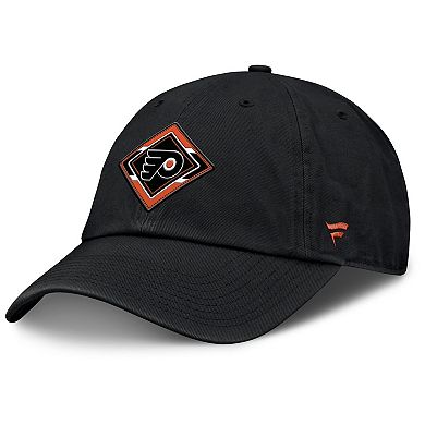 Women's Fanatics Black Philadelphia Flyers Authentic Pro Rink Adjustable Hat