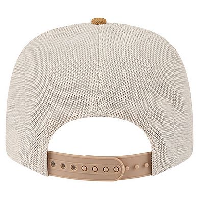 Men's New Era Tan/Light Brown Memphis Grizzlies Two-Tone 9SEVENTY Adjustable Trucker Hat