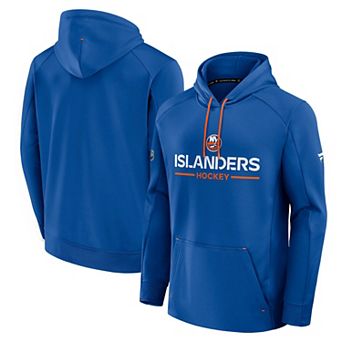 Men's Fanatics Royal New York Islanders Authentic Pro Rink Hoodie