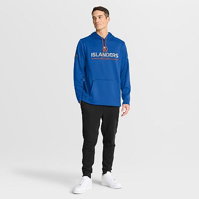 Men's Fanatics Royal New York Islanders Authentic Pro Rink Hoodie