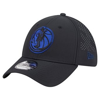 Men's New Era Black Dallas Mavericks Night 39THIRTY Flex Hat