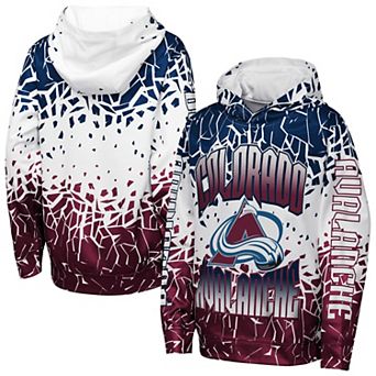 Youth Outerstuff Navy Colorado Avalanche Frozen Frenzy Hoodie