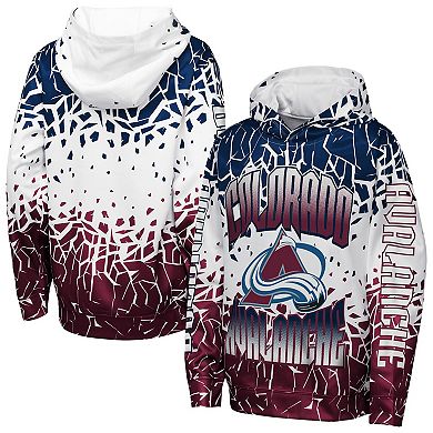 Youth Outerstuff Navy Colorado Avalanche Frozen Frenzy Hoodie