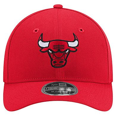 Men's New Era Red Chicago Bulls 9FORTY Stock M-Crown Adjustable Hat