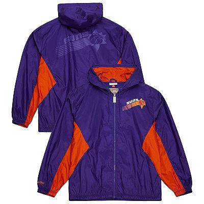 Men's Mitchell & Ness Purple Phoenix Suns Playmaker Full-Zip