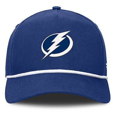 Men's Fanatics Blue Tampa Bay Lightning Authentic Pro Rink Roper A-Frame Adjustable Hat
