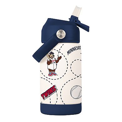Logo Brands Minnesota Twins 12oz. Mascot Bottle