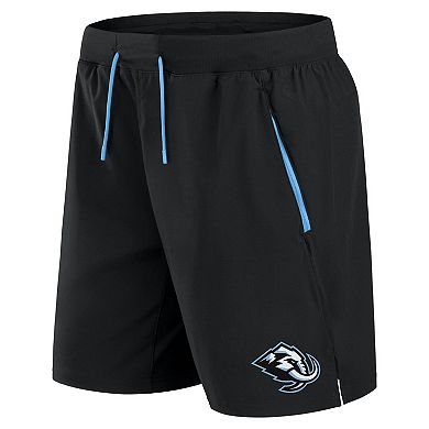 Men's Fanatics Black Utah Mammoth Authentic Pro Rink Performance Shorts