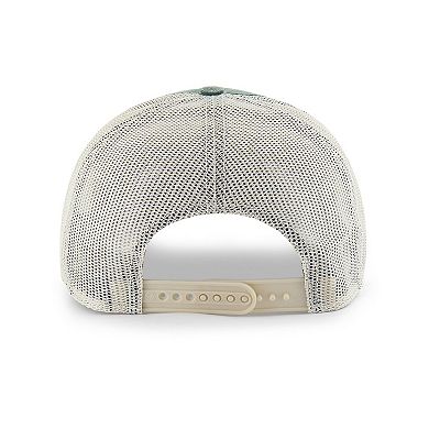 Men's '47 Green Minnesota Wild Canteen Pigment Dyed Patch Trucker Adjustable Hat