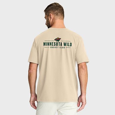 Men's Fanatics Natural Minnesota Wild Crash The Net Legacy T-Shirt